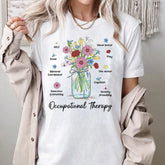 Sandjest Inspirational T-Shirt Occupational Therapy Gift for Women Girl Friend